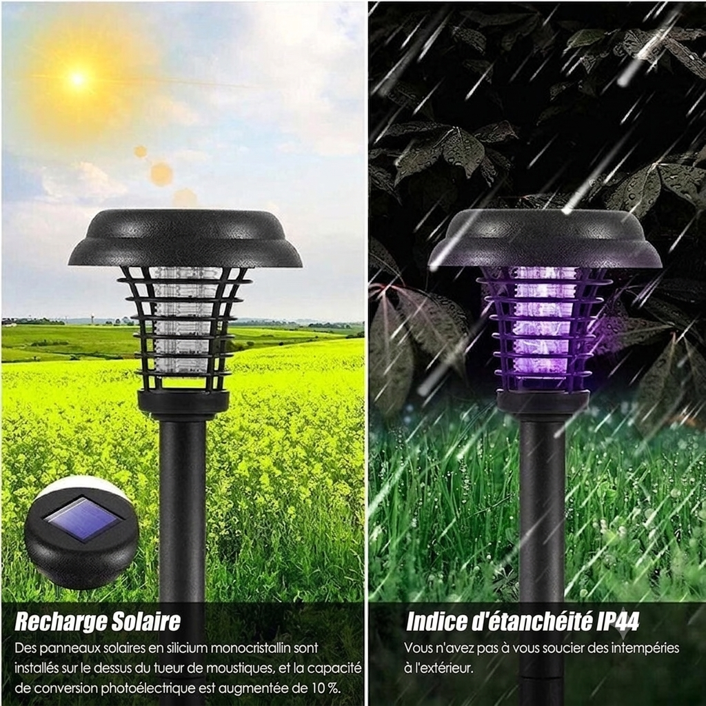 Lampe Solaire Anti-Moustiques