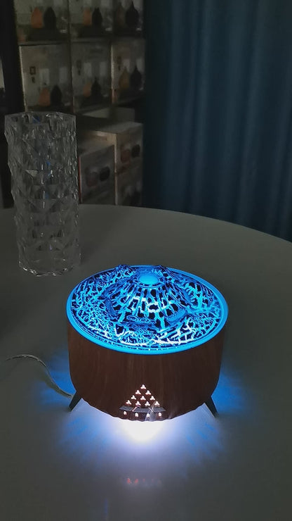Diffuseur "Volcan" : L'art de dompter le feu et la vapeur